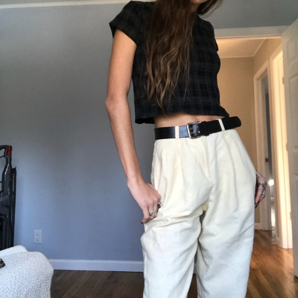 brandy melville plaid shirt